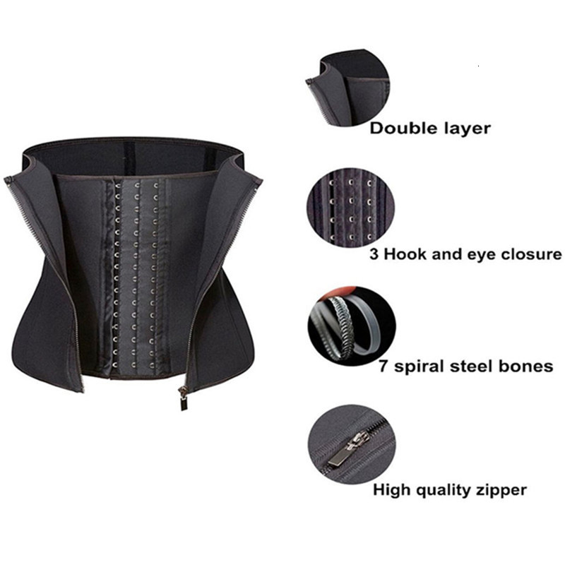 Women's Shapers Tight corset waist trainer with double pressure down hem tight corset body shape tight corset weight loss belt shape 230404