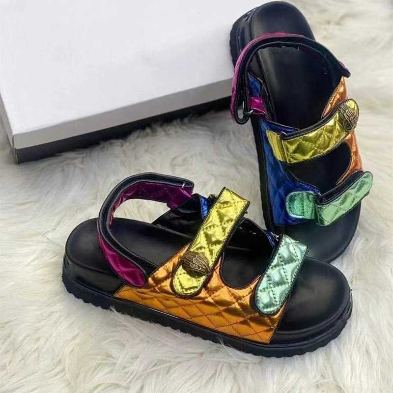 2022 Women Luxurys Famous Designers Sandals Round Head Sandal Womens Large Colorful Thick Bottom Beach Slides Flip Flops, Color
2022 Women Luxurys Famous Designers Sandals Round Head Sandal Womens Large Colorful Thick Bottom Beach Slides Flip Flops, Color
