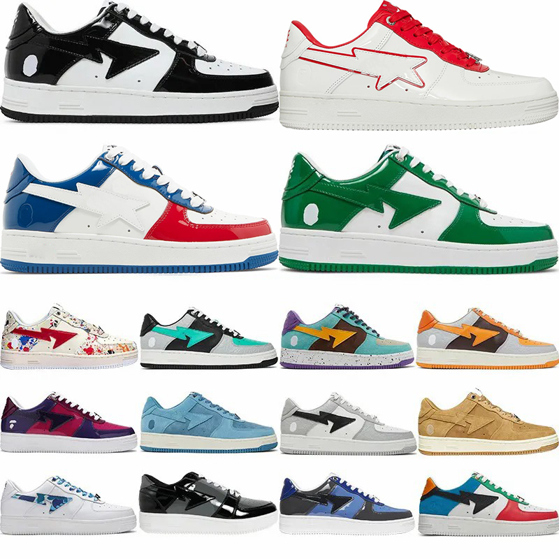 Designer STA Running Shoes For Men Women Patent Leather France Blue M1 White Red Black White ABC Camo Smoke Grey Fog Trainers Jogging Walking Sneakers, 38
Designer STA Running Shoes For Men Women Patent Leather France Blue M1 White Red Black White ABC Camo Smoke Grey Fog Trainers Jogging Walking Sneakers, 38