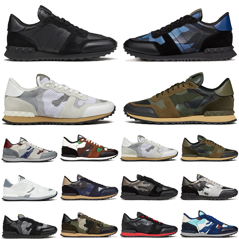 Valentinoity Rockrunner Camo Shoes Platform Sneakers Top Leather Camouflage rubber sole military green triple black white grey women mens trainers sports 39-45, Color (26)
Valentinoity Rockrunner Camo Shoes Platform Sneakers Top Leather Camouflage rubber sole military green triple black white grey women mens trainers sports 39-45, Color (26)