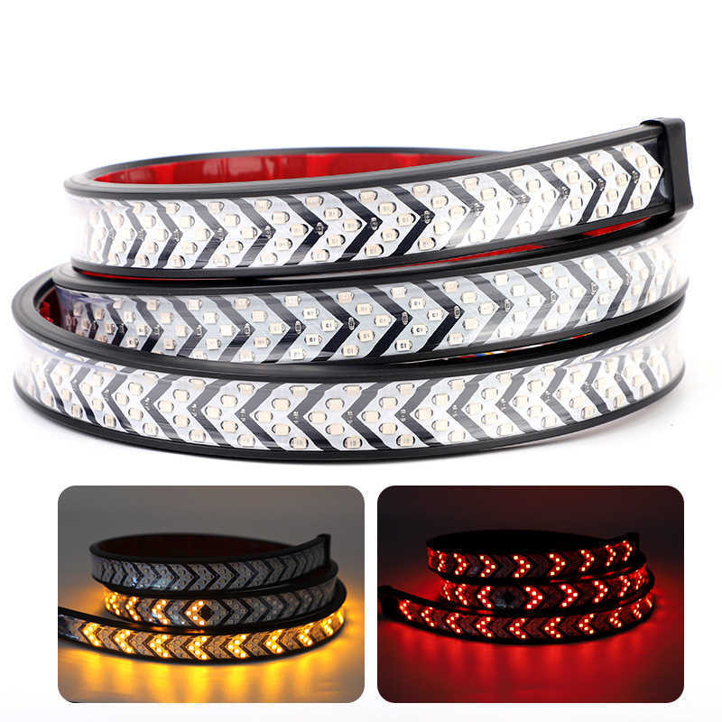 Dynamic Pickup DRL Turn Signal Lamp Tail Truck Tailgate Light Bar LED Strip Reverse Brake Lamp Sequential Flowing Turning Lamp
