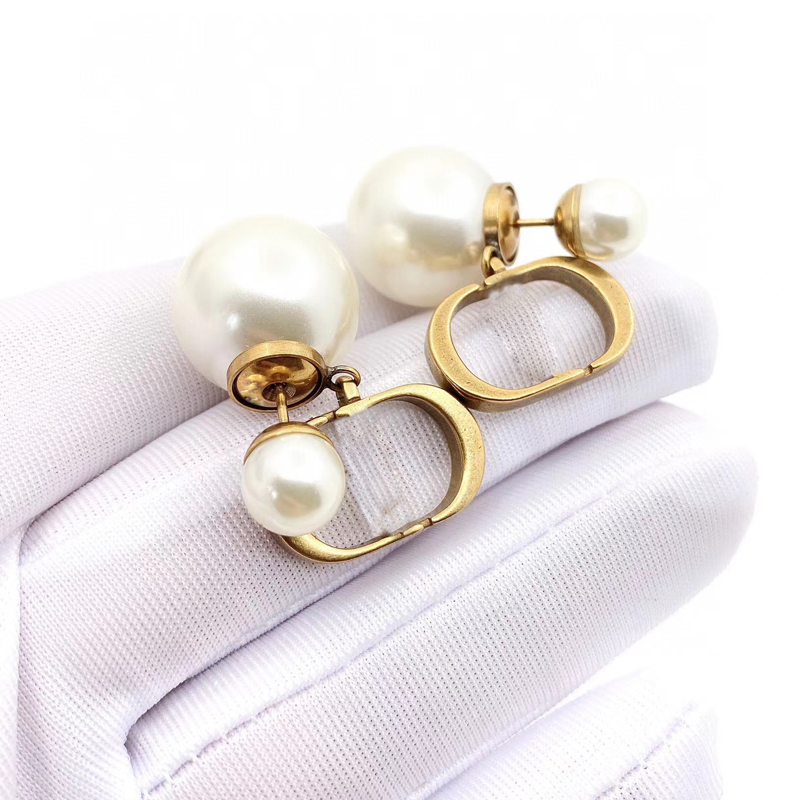 Women Earring Designer Stud Luxury Geometric Crystal Front and rear sized pearls High Quality Earrings For Lady Wedding Jewerlry
Women Earring Designer Stud Luxury Geometric Crystal Front and rear sized pearls High Quality Earrings For Lady Wedding Jewerlry