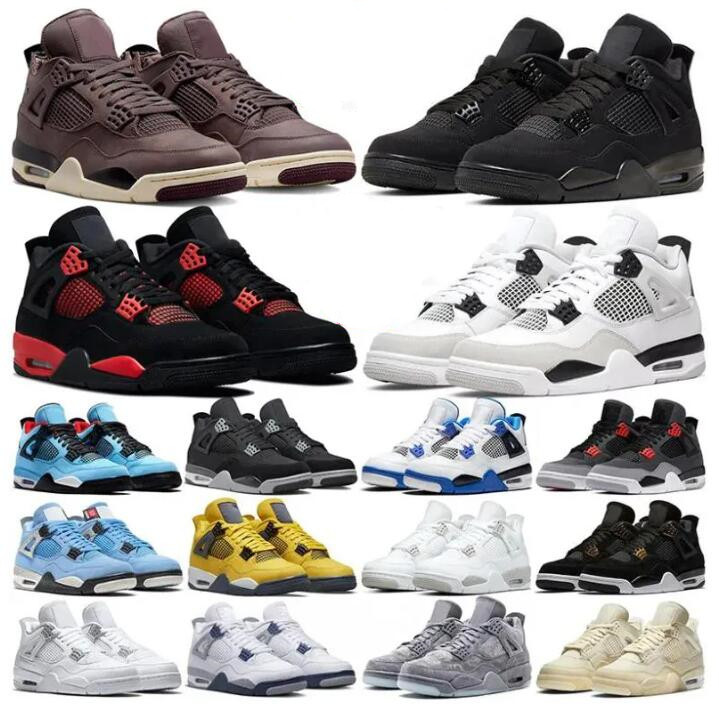 mens Jumpman 4 4s retro basketball shoes university blue red thunder Military Black cat Midnight Navy A Ma Maniere Violet Ore white oreo Taupe Haze men women sneakers, 18
mens Jumpman 4 4s retro basketball shoes university blue red thunder Military Black cat Midnight Navy A Ma Maniere Violet Ore white oreo Taupe Haze men women sneakers, 18