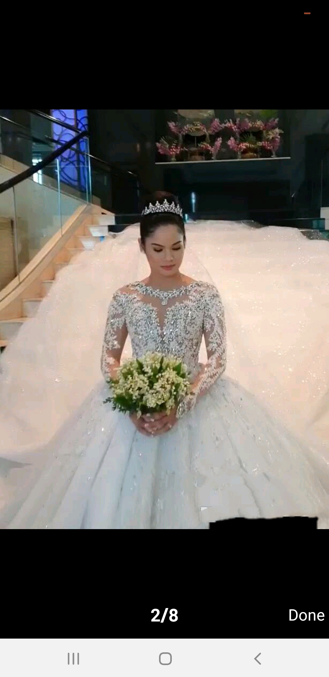 2023 Arabic Aso Ebi Lace Beaded Wedding Dress Ball Gown Long Sleeves Sexy Bridal Gowns Dresses ZJ62224