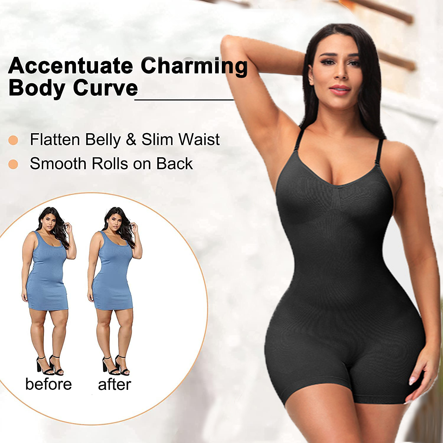 Women's Shapers Full body shaping for women shaping buttocks lifting buttocks push ups abdominal control weight loss abdominal and abdominal cont