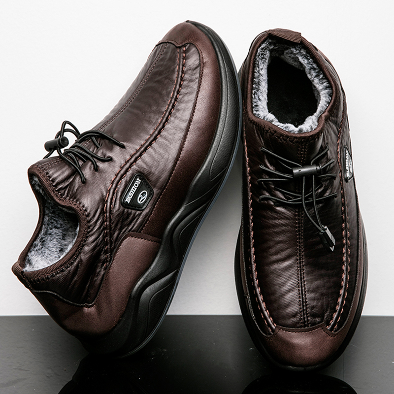 Safety Shoes Brand Winter Men's Boots Microfiber Leather Snow Boots Men's Plush Warm Leather Boots Men's Sports Shoes Spring 230404, At fur brown
Safety Shoes Brand Winter Men's Boots Microfiber Leather Snow Boots Men's Plush Warm Leather Boots Men's Sports Shoes Spring 230404, At fur brown