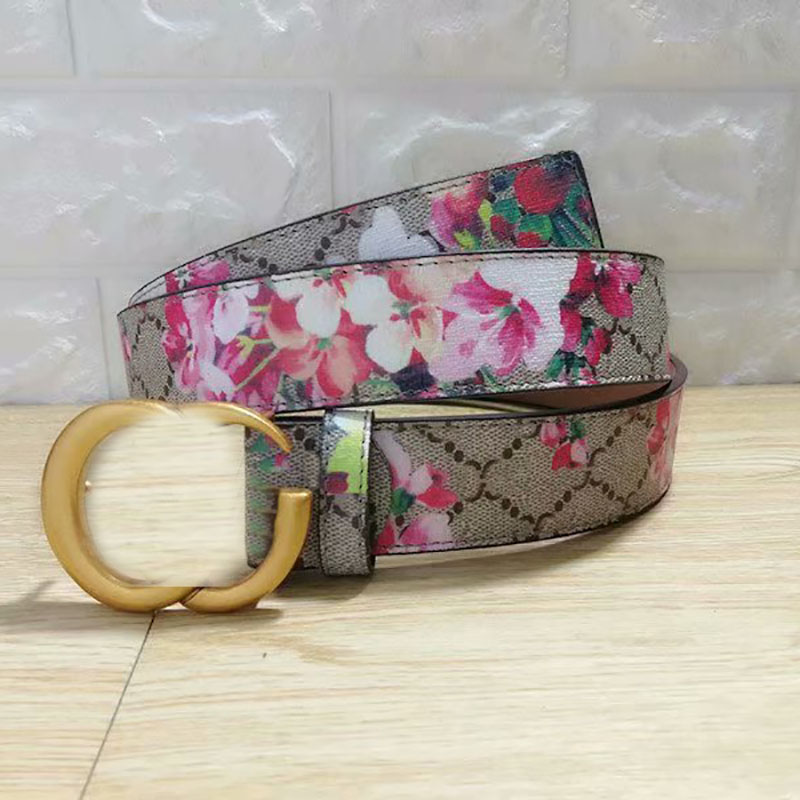 Men Designers Belts Womens Floral Belt G Mens Waistband Top Fashion Casual Leather Ccintura Waistbands Flower Color Cinturones Width 3.8cm, No box
Men Designers Belts Womens Floral Belt G Mens Waistband Top Fashion Casual Leather Ccintura Waistbands Flower Color Cinturones Width 3.8cm, No box