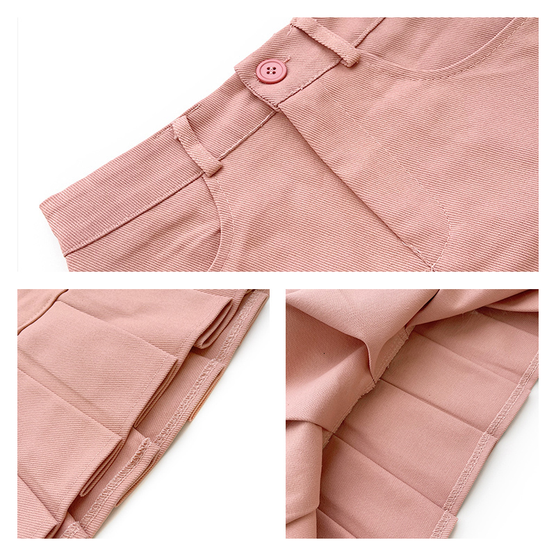 Skirts HOUZHOU Korean Cute Pleated Mini Skirt Women Sexy Patchwork High Waist Solid Casual A-line Denim Skirt Summer Kpop Streetwear 230428