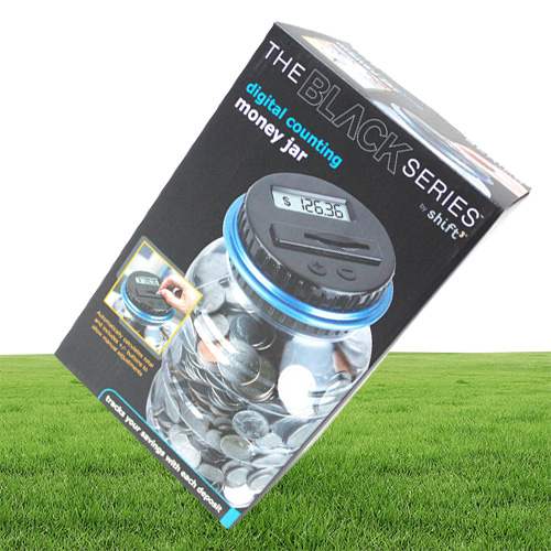 New Creative Digital Money Box Electronic USD Coin Counter Piggy Bank Money Saving Jar Gift With LCD Screen 2908681