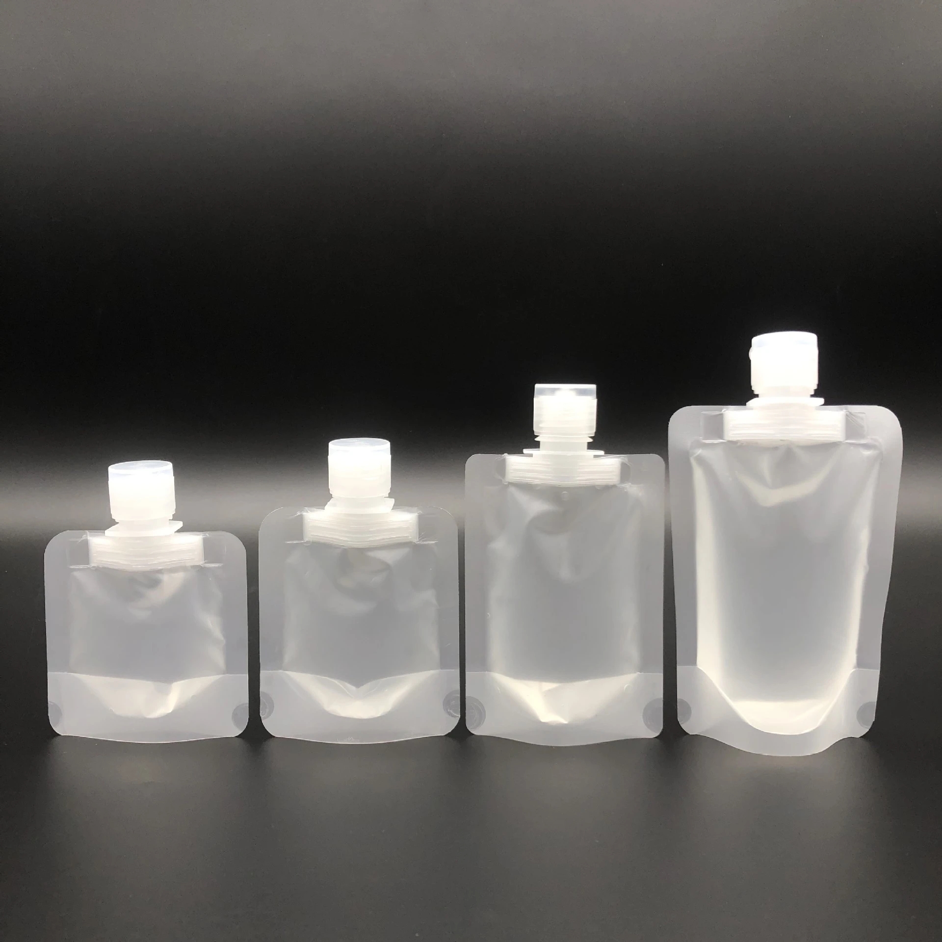 Refillable Empty Squeeze Pouches Packaging Bag Travel Fluid Makeup Packing Bags for Lotion
