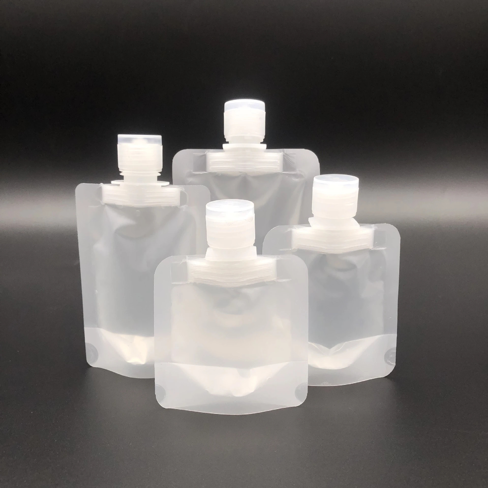 Refillable Empty Squeeze Pouches Packaging Bag Travel Fluid Makeup Packing Bags for Lotion