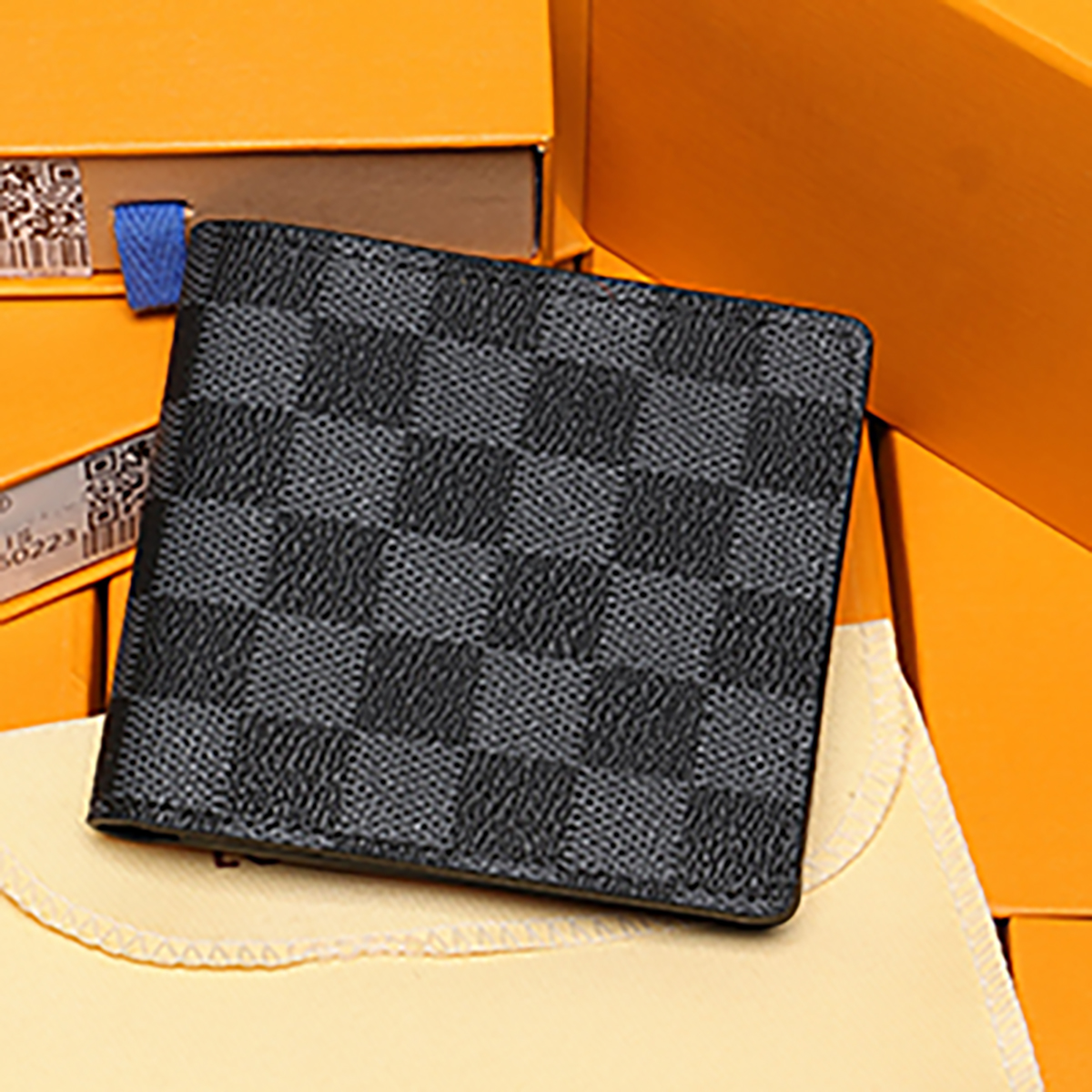 Luxurys Womens Mens Leather Holder Wallets Designer Wallets Retro Handbag for Men Classic Card Holders Coin Purse Famous Lattice Checker Plaid Flower