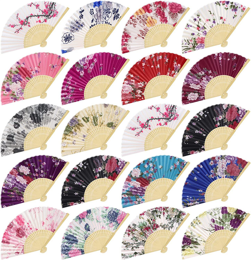 Chinese Japanese Silk Bamboo Folding Fan Multi styles Summer Festival Party Wedding Gift
Chinese Japanese Silk Bamboo Folding Fan Multi styles Summer Festival Party Wedding Gift