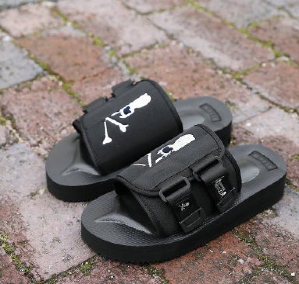 HOT Designer sandals WOMEN MAN Mastermind JAPAN x MOTO-VS MMJ Sandals Fashion Men And Women Summer Slippers Beach Outdoor Shoes