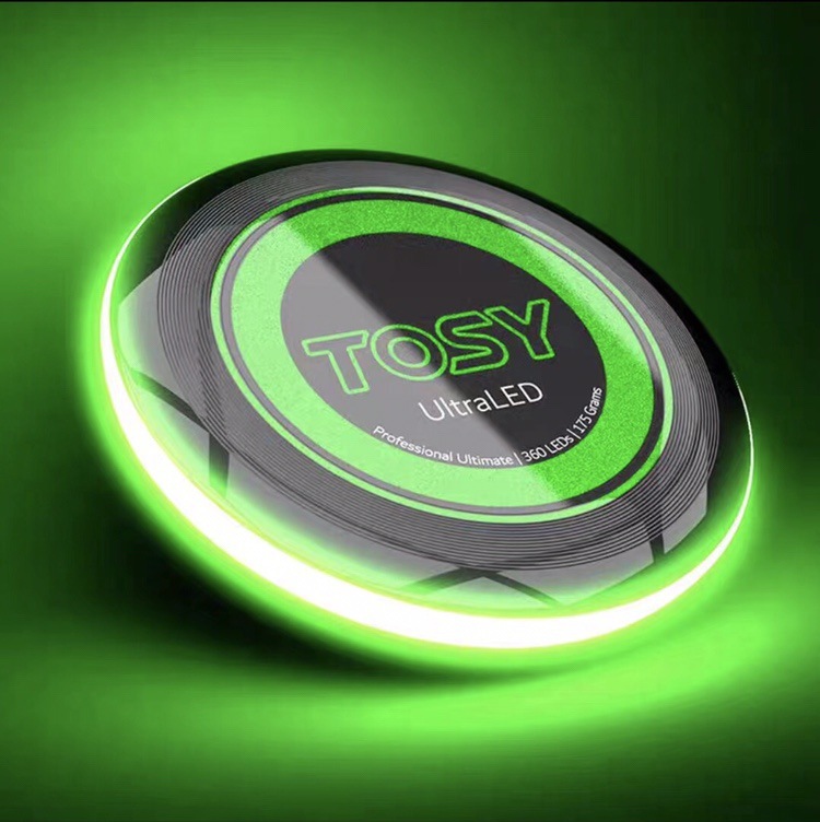 Training equipment Outdoor LED Luminous Electronic Frisbee Night Sport 360 lamp beads TOSY Ultimate Frisbee competition Beach frisbee, Red
Training equipment Outdoor LED Luminous Electronic Frisbee Night Sport 360 lamp beads TOSY Ultimate Frisbee competition Beach frisbee, Red