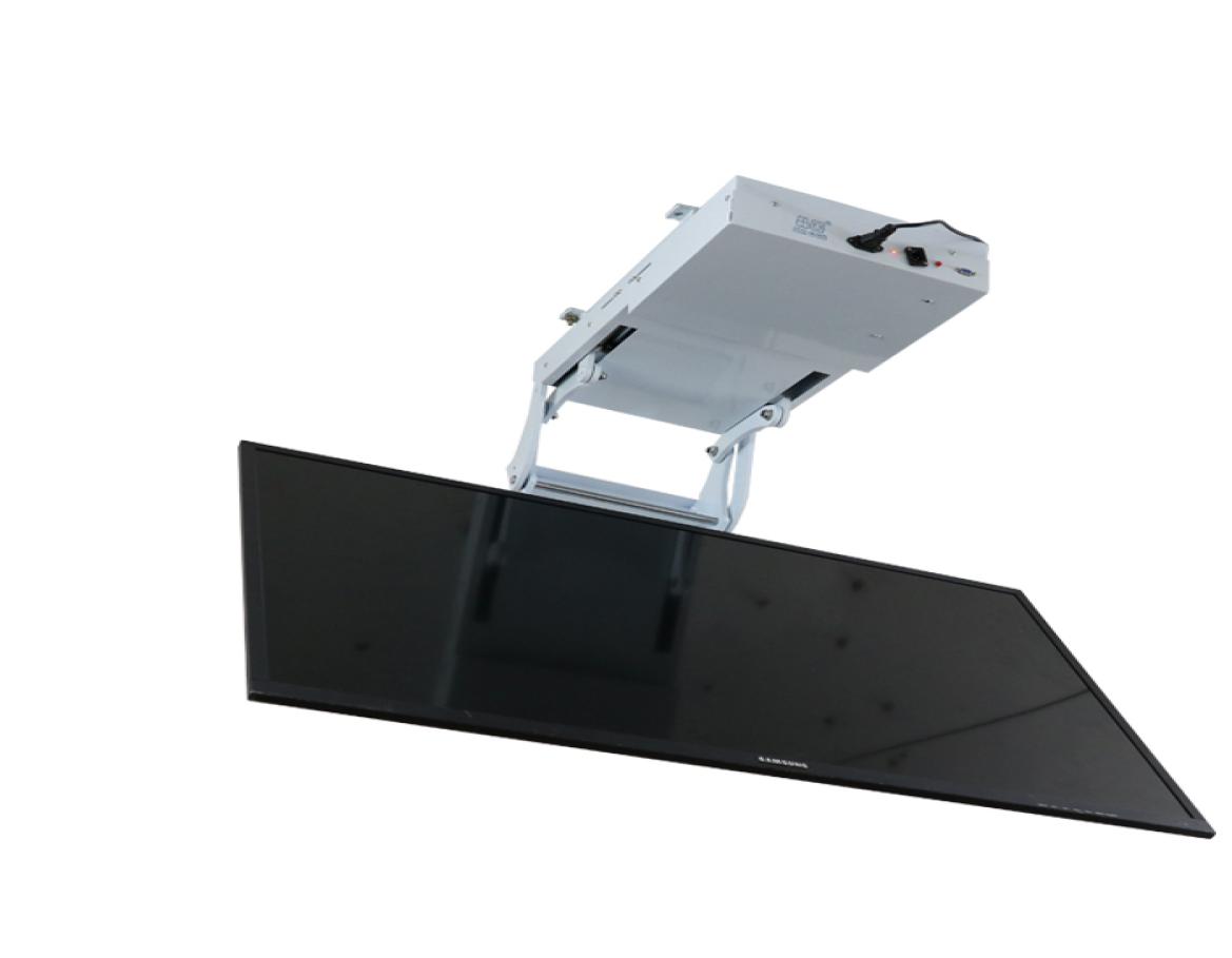 motorized electric hidden flip down false ceiling Led lcd tv lift mount hanger holder remote control function 110v250v
