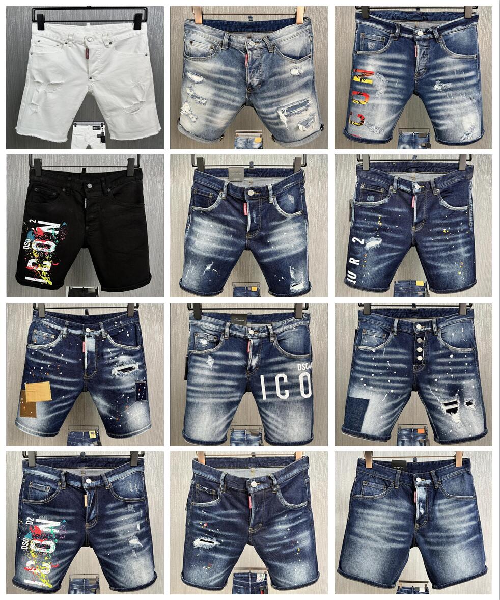 DSQ2 Italian Style Denim Shorts Men Large 46-54 Cotton High Quality Luxury Knee Length Jeans European and American Brand Fashion Classic Vintage Denim Shorts, D-1
DSQ2 Italian Style Denim Shorts Men Large 46-54 Cotton High Quality Luxury Knee Length Jeans European and American Brand Fashion Classic Vintage Denim Shorts, D-1