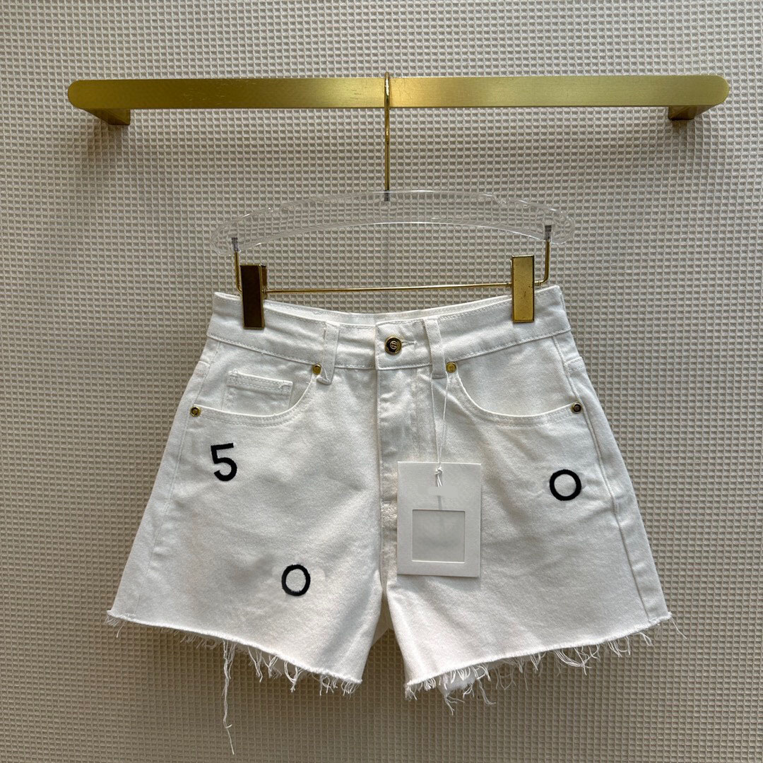 Luxury Brand Fashion Denim Embroidery Lady Shorts Women 2023 Summer High Waist Skinny Casual Short Jeans For Woman 2 Colors, White
Luxury Brand Fashion Denim Embroidery Lady Shorts Women 2023 Summer High Waist Skinny Casual Short Jeans For Woman 2 Colors, White