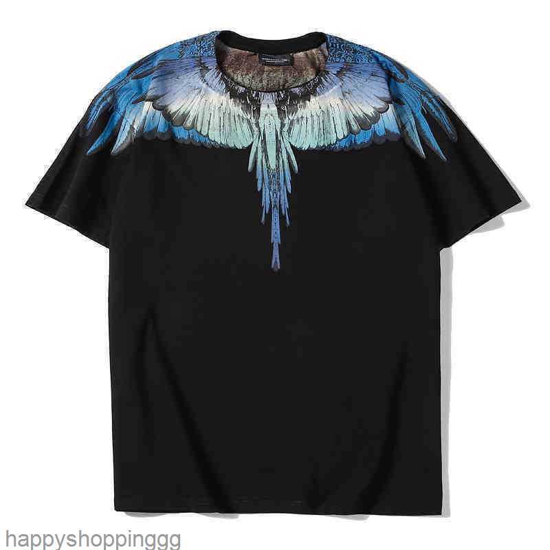 20ss Hip Hop High Street Mb Silver Grey Blue Feather Water Drop Wings Short Sleeve Cotton T-shirt for Men and Women 2s1s1OGS5, White
20ss Hip Hop High Street Mb Silver Grey Blue Feather Water Drop Wings Short Sleeve Cotton T-shirt for Men and Women 2s1s1OGS5, White