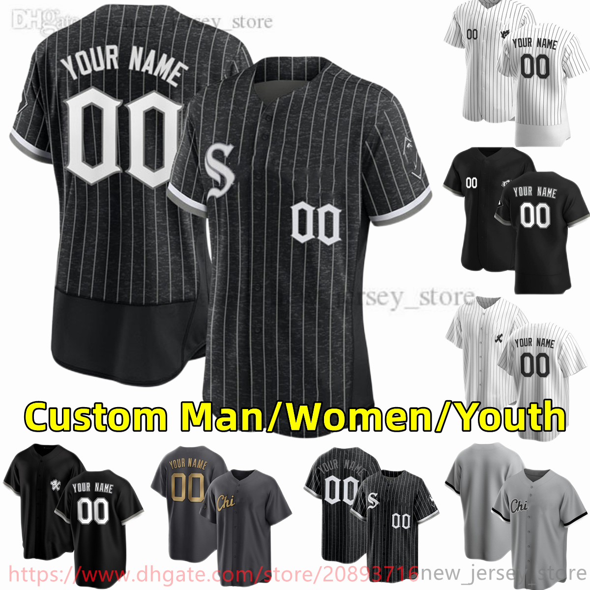 Custom S-6XL Movie College Baseball Wears Jersey Stitched 3 HaroldBaines 7 TimAnderson 10 YoanMoncada 24 YasmaniGrandal 25 JimAbbott Hong Away Jerseys, Men only s-6xl
Custom S-6XL Movie College Baseball Wears Jersey Stitched 3 HaroldBaines 7 TimAnderson 10 YoanMoncada 24 YasmaniGrandal 25 JimAbbott Hong Away Jerseys, Men only s-6xl