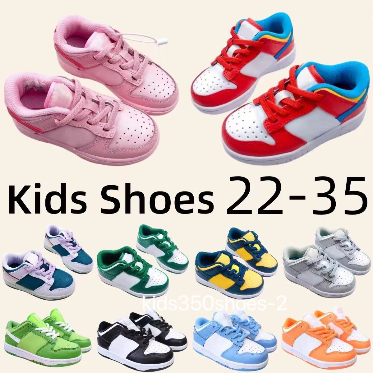 Kids Shoes dunks toddler Boys Sneakers Girls Sports Outdoor children Athletic Trainers Casual Walking Low Running baskball shoes size6c-6.5y
Kids Shoes dunks toddler Boys Sneakers Girls Sports Outdoor children Athletic Trainers Casual Walking Low Running baskball shoes size6c-6.5y