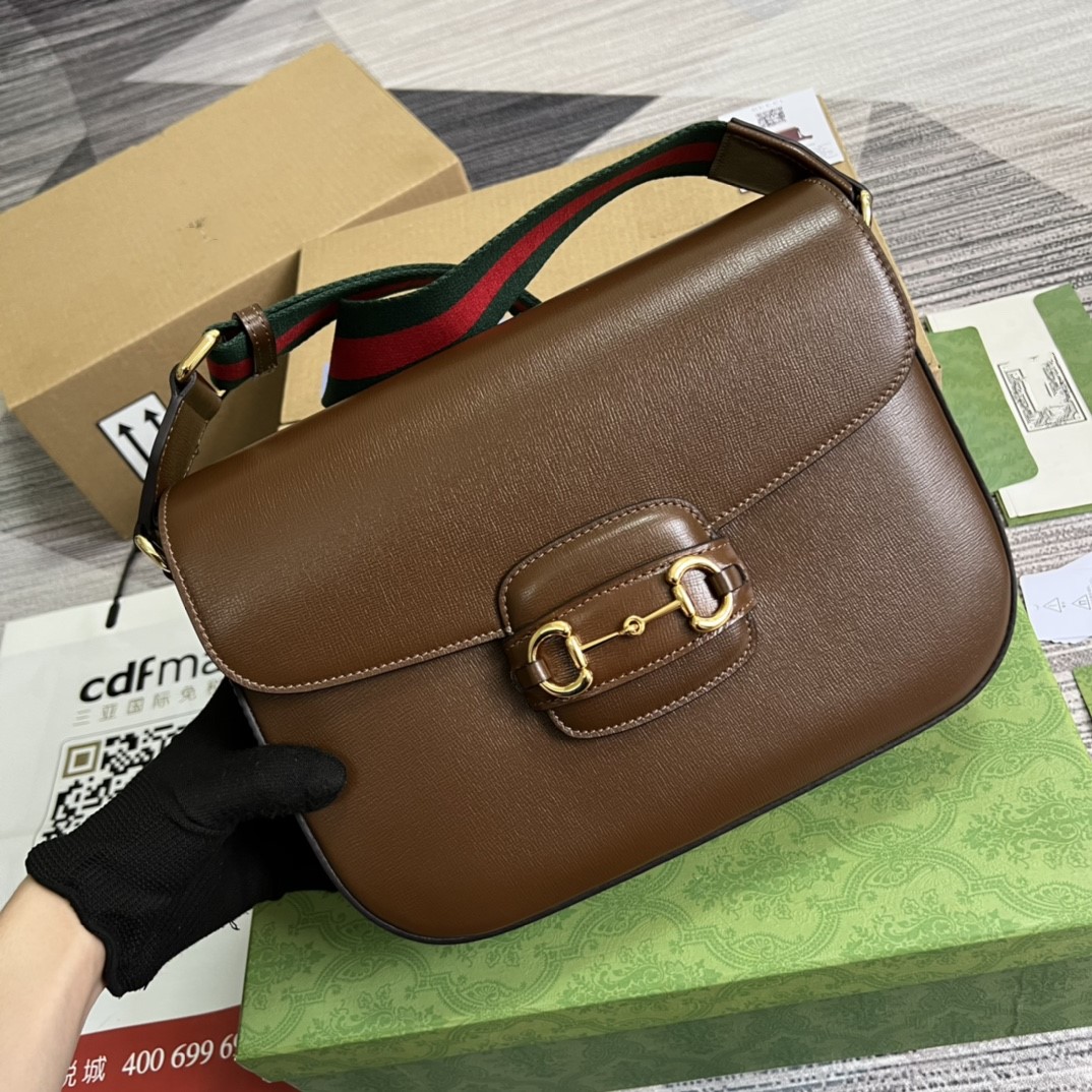 Vintage Fashion Shoulder Bag Top Real Cow Leather Horsebit 1955 Brand Designer Bucket Handbag For Women With Original Package Bag, Brown
Vintage Fashion Shoulder Bag Top Real Cow Leather Horsebit 1955 Brand Designer Bucket Handbag For Women With Original Package Bag, Brown