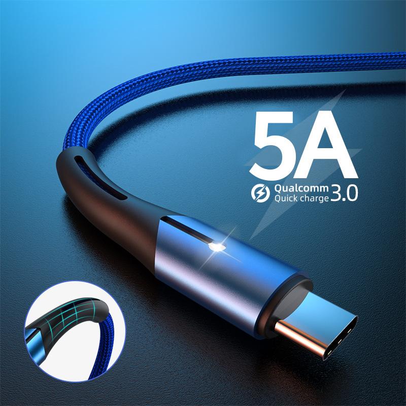 5A Type C Cable Micro USB Fast Charging Quick Sync Data High quality Cord phone cable 1m 3FT 6FT, Red
5A Type C Cable Micro USB Fast Charging Quick Sync Data High quality Cord phone cable 1m 3FT 6FT, Red