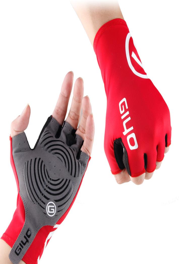 Anti Slip Gel Pad Bicycle Gloves Gel Pad Short Half Finger Cycling Gloves Breathable Outdoor Sports Men Bikes Wristbands Glov
