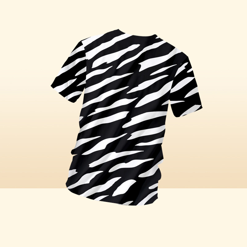 New 3D The Zebra Stripes Man O Neck Tshirt Printed Mens Gothic Tee Shirt Unisex Tshirt Recommend16549514