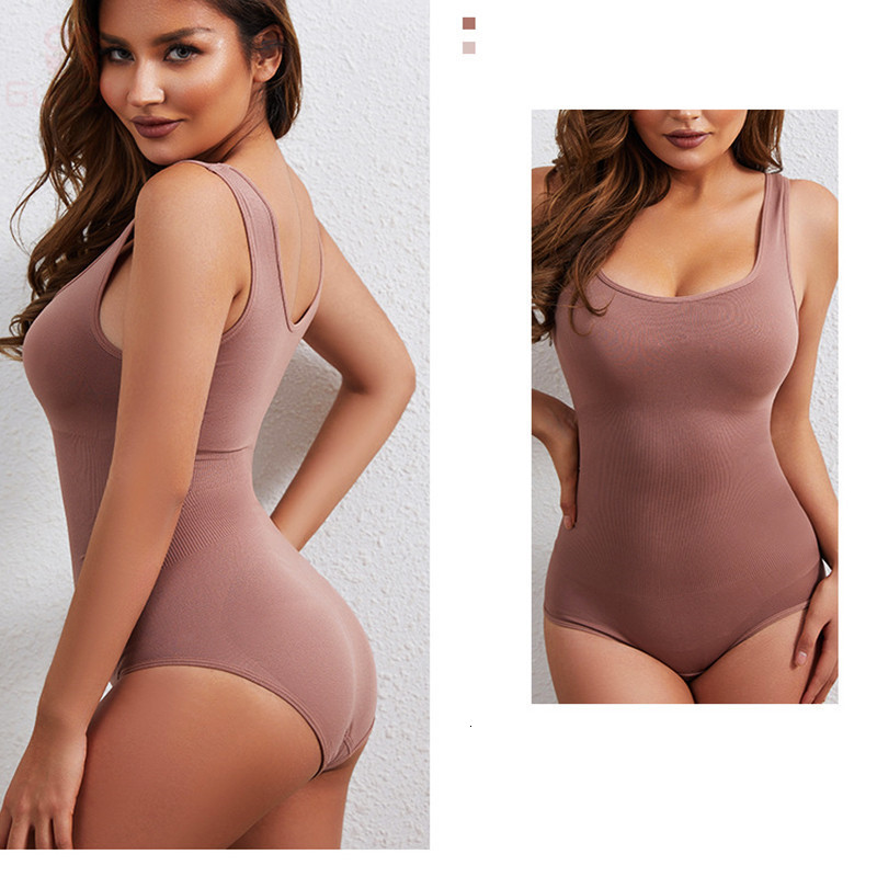 Women's Shapers GUUDIA Women's Waist Trainer Tight Fit Full Fit Seamless Abdominal Control Top Tight Fit 230404