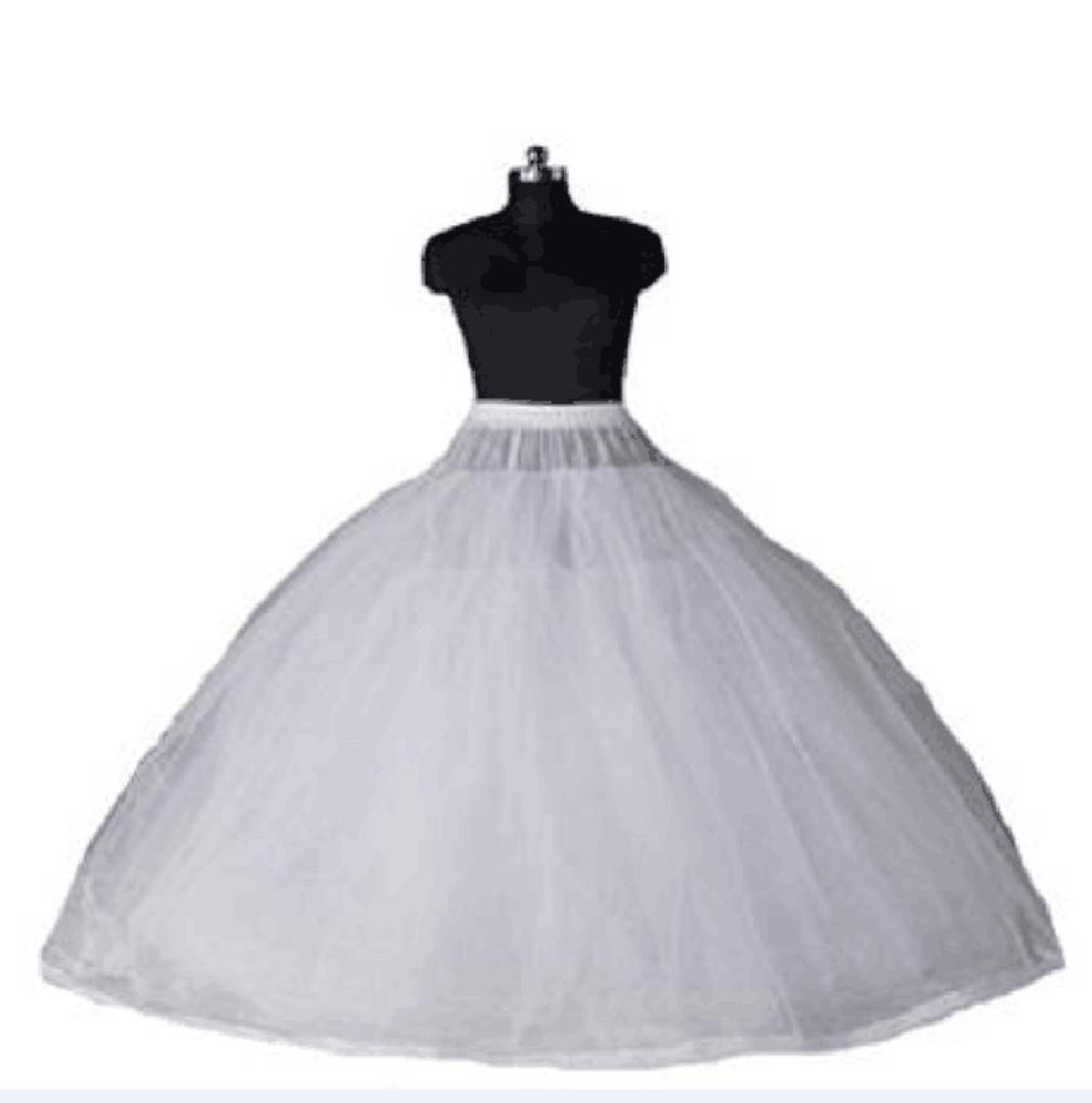 New Arrival Ball Gown 8 Layers Tulle Sexy Wedding Dresses Petticoats without Hoops Luxury Quinceanera Dresses Underskirt Long