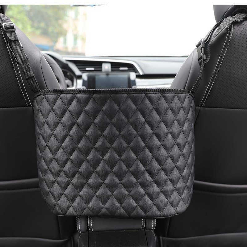 Leather Car Storage Bag Seat Middle Organizer Box Car Interior Net Pocket Handbag Holder for Cup Phone Travel Stowing Tidying, Green
Leather Car Storage Bag Seat Middle Organizer Box Car Interior Net Pocket Handbag Holder for Cup Phone Travel Stowing Tidying, Green