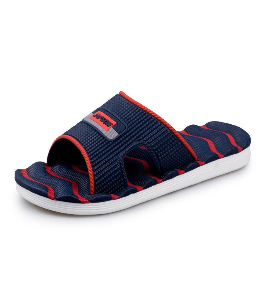 Man Slippers Beach Sandals Stripes Soft Mas Flip Flops for Men Slides Mens Slippers Outdoor Comfort Slipper Pantuflas De Hombre Invierno
