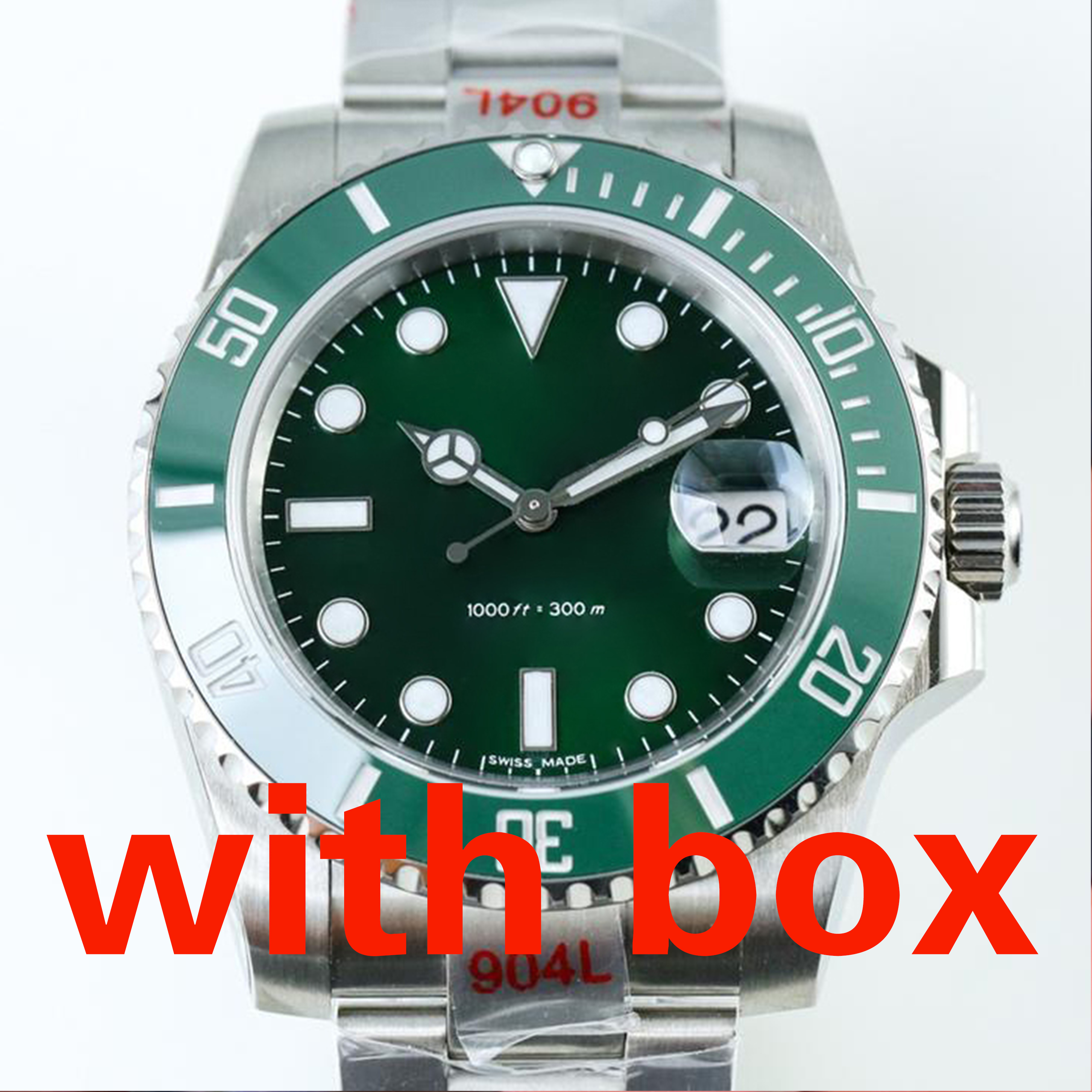 N Mens watches high quality Automatic Watches Automatic Mechanical Watches Frame Luminous Diving 904L Stainless Steel 116610LN ETA 3135 Watch DHL transport, As picture
N Mens watches high quality Automatic Watches Automatic Mechanical Watches Frame Luminous Diving 904L Stainless Steel 116610LN ETA 3135 Watch DHL transport, As picture
