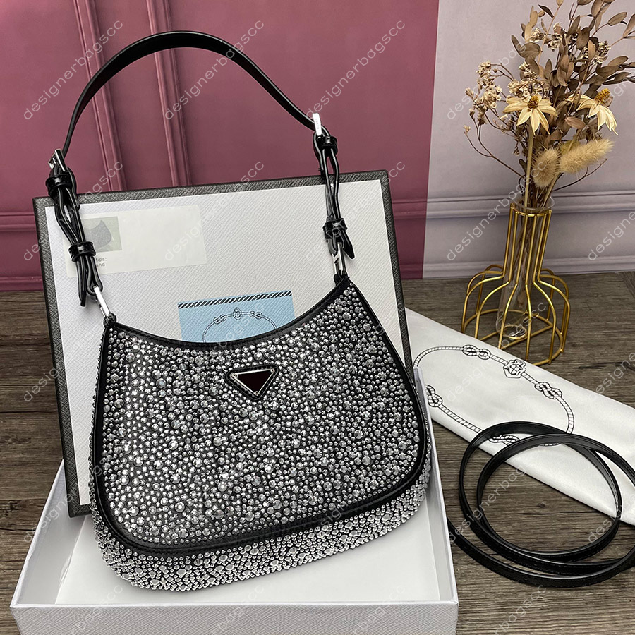 luxurys handbags cleo hobo designer tote crossbody bag tramp leather high quality Shoulder Bags diamond Pochette purse lady underarm messenger, White
luxurys handbags cleo hobo designer tote crossbody bag tramp leather high quality Shoulder Bags diamond Pochette purse lady underarm messenger, White