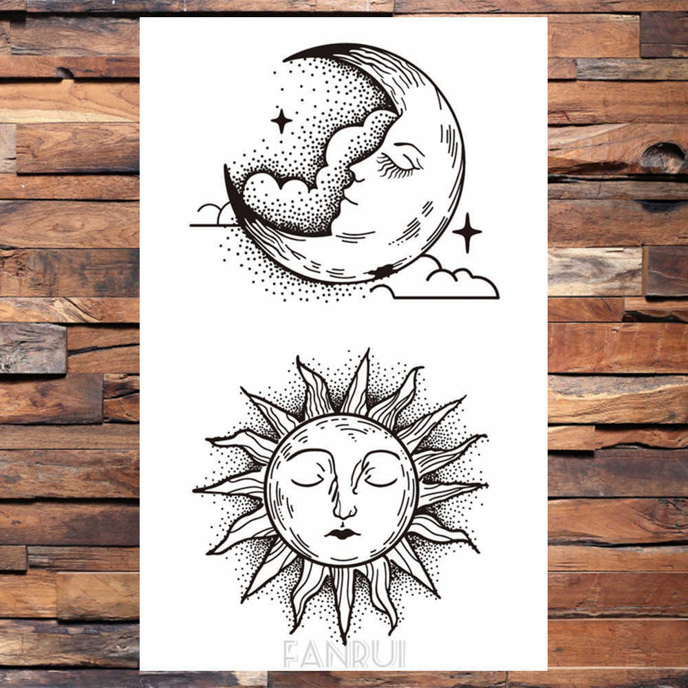 5 PC Temporary Tattoos 25 Desgin Cool Infinity Letter Endless Watertransfer Tattoo Women Party Tatoo Body Arm Hand Temporary Key Tattoo Sticker Men Le