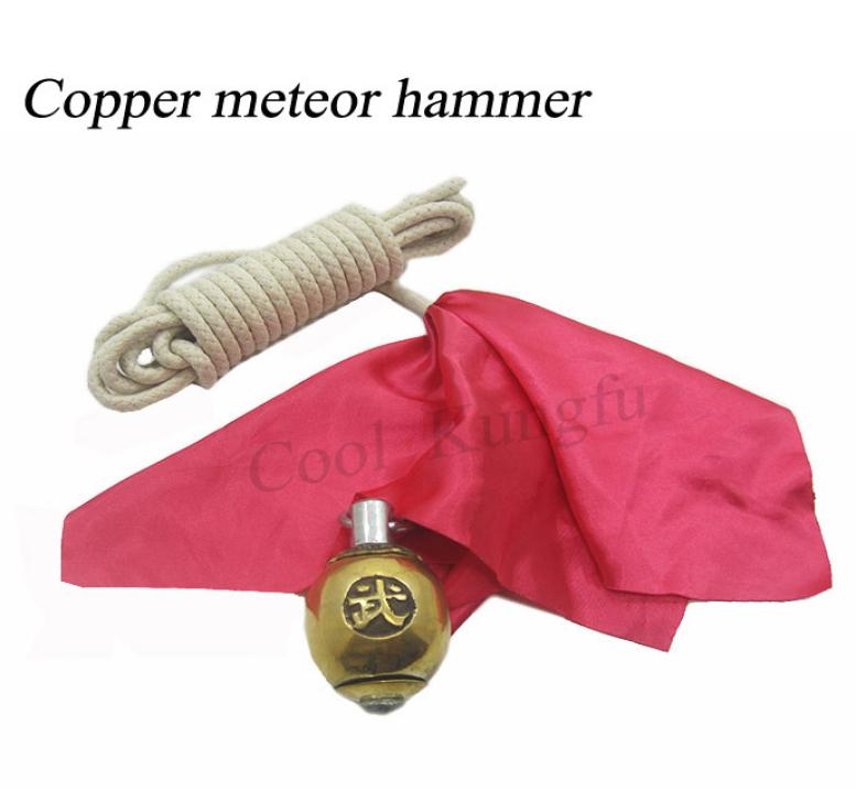 Copper meteor hammer Chinese martial art Wushu Kung Fu012