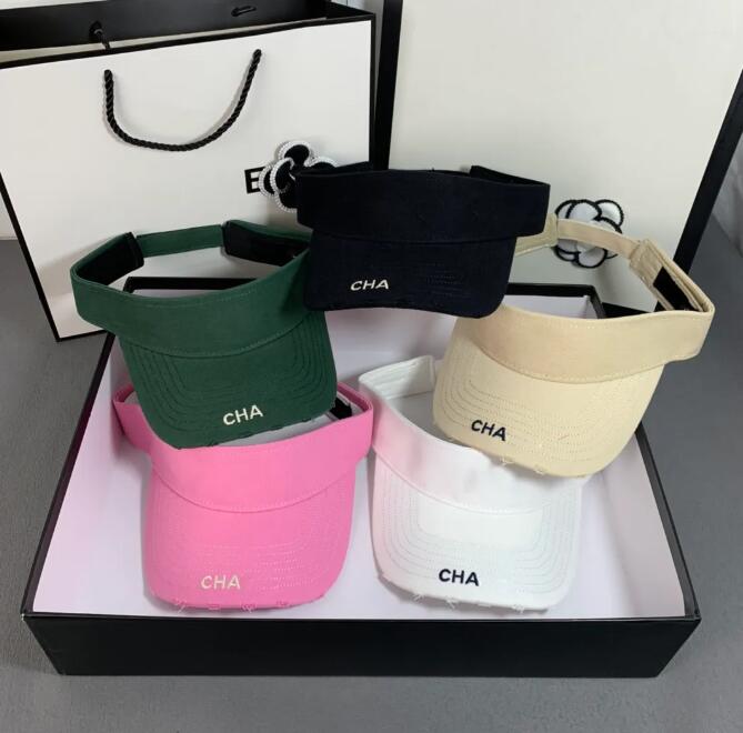 23ss 5color Designer Fashion Visors Casquette Topless Baseball Hats For Men Women Golf Tennis Beach Adjustable Headband Sun Hat Summer Cap, Pink
23ss 5color Designer Fashion Visors Casquette Topless Baseball Hats For Men Women Golf Tennis Beach Adjustable Headband Sun Hat Summer Cap, Pink