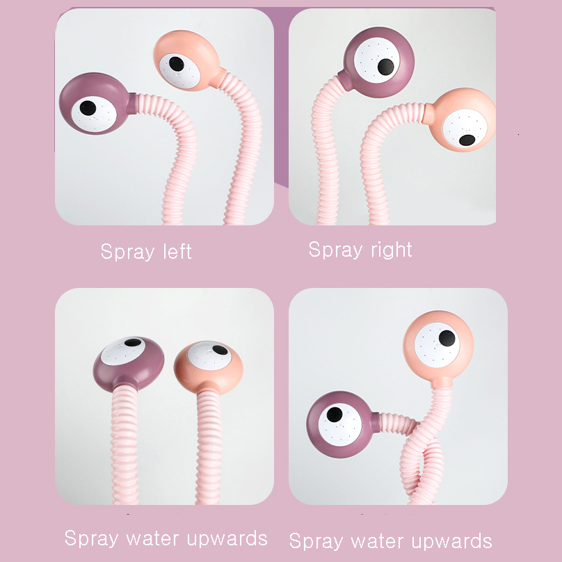 Bath Toys Bath Toys Water Game Snail Spraying Faucet Shower Electric Water Spray Toy For Baby Bathtime Bathroom Kids Toys 230404