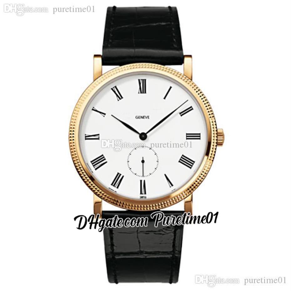 2022 Calatrava 5119J-001 Automatic Mens Watch 40mm 18K Yellow Gold White Dial Roman Markers Black Leather Strap 11 Styles Watches 272K, Customized waterproof service
2022 Calatrava 5119J-001 Automatic Mens Watch 40mm 18K Yellow Gold White Dial Roman Markers Black Leather Strap 11 Styles Watches 272K, Customized waterproof service