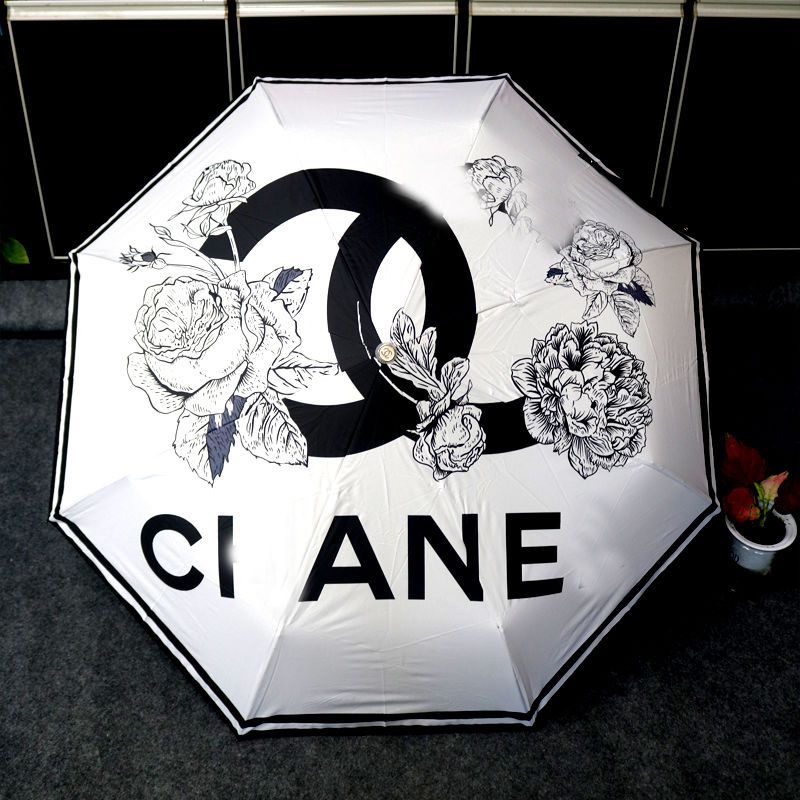 Designer Umbrella Elegant Patchwork Printing Quality Suitable Sun Rain Women Parasols Girl Folding Umbrellas GC2851