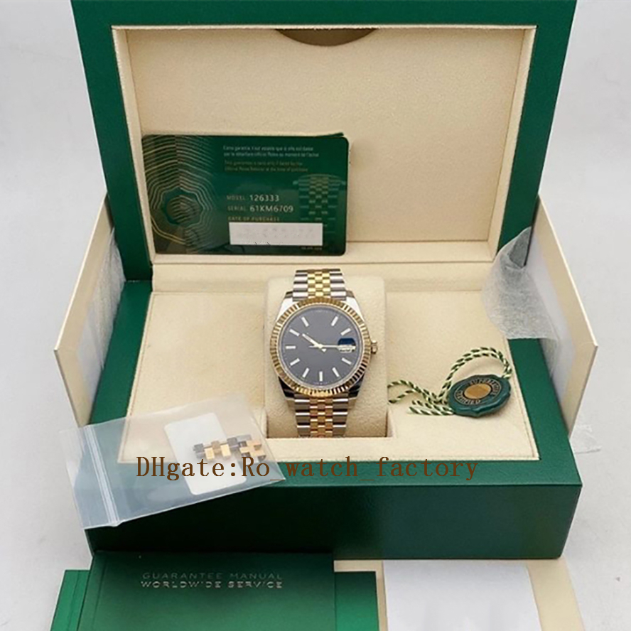 Counter Quality Watch Jubilee 18K Everose Gold /SS Roman Diamond Dial Watch 3235 Automatic Mechanical Bracelet Men's Watches Waterproof Wristwatches
