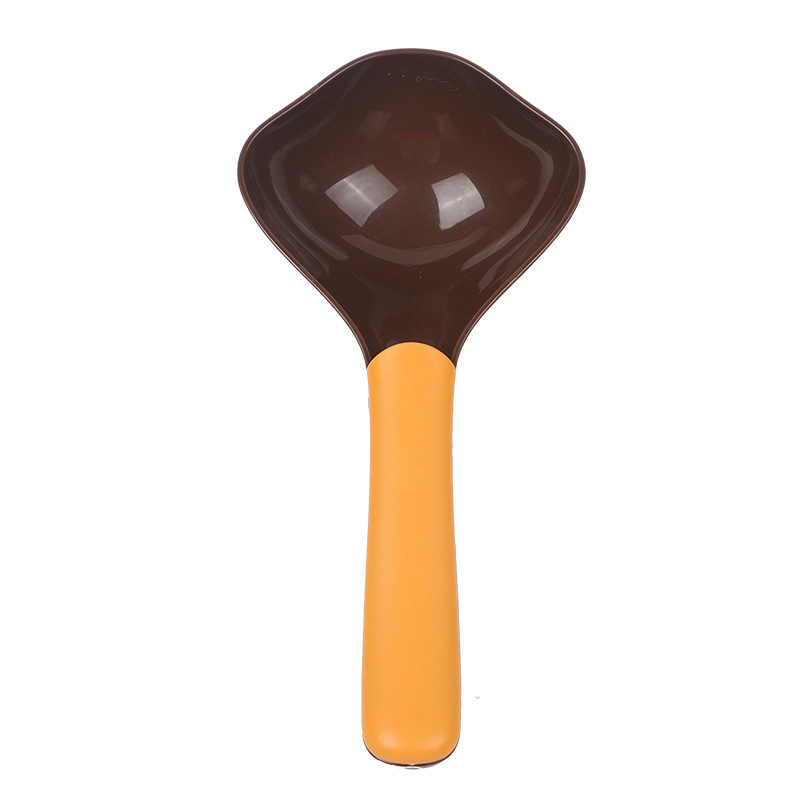 Durable ABS Pet Food Scoops Scooper Dog cat Scoops Home Pets Supplies Dogs Food Shovel Spoon Comfortable Grip Handle BPA Free JY1228