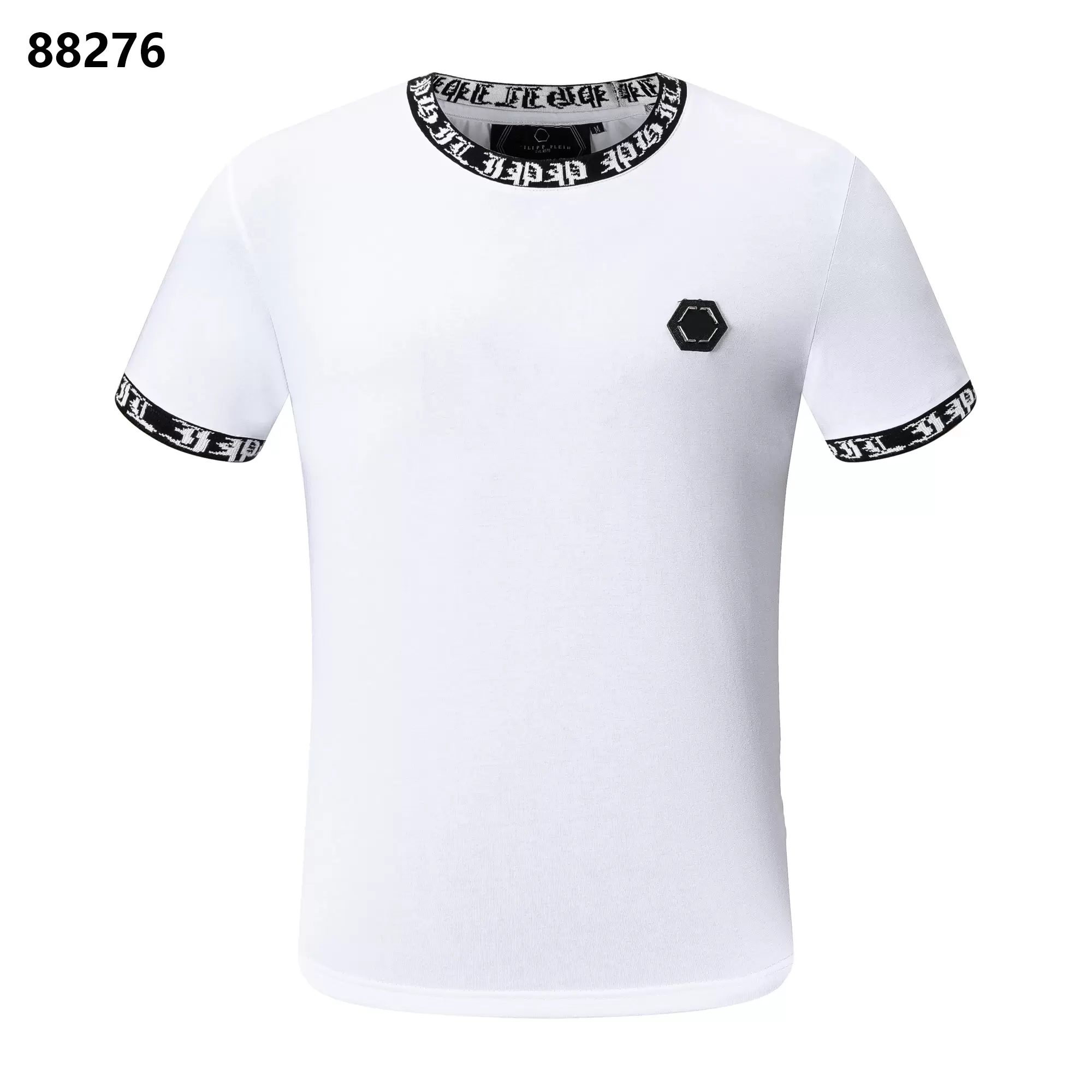 PP Fashion Men's Designer slim tee fit Casual rhinestone Round Neck Skulls Print Tops Streetwear collar Polos -xxxL P1022, White
PP Fashion Men's Designer slim tee fit Casual rhinestone Round Neck Skulls Print Tops Streetwear collar Polos -xxxL P1022, White