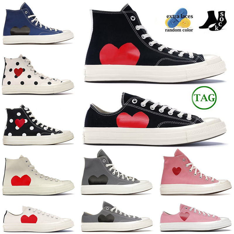 Designer Classic Canvas Shoes 1970s Platform Falt Casual Sneakers All Star Comme Des Garcons Play High Low Black Red for Mens Women Trainers Tennis 36-45, A18 play bright green low
Designer Classic Canvas Shoes 1970s Platform Falt Casual Sneakers All Star Comme Des Garcons Play High Low Black Red for Mens Women Trainers Tennis 36-45, A18 play bright green low