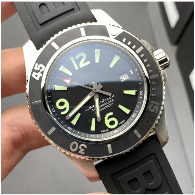 42mm Watches Waterproof Watch Super Ocean Automatic 2824 Date Luminous Black Blue 300m Sapphire Glass Diver Sports TF Factory 316L Steel Waterproof Men's Watches, Brown
42mm Watches Waterproof Watch Super Ocean Automatic 2824 Date Luminous Black Blue 300m Sapphire Glass Diver Sports TF Factory 316L Steel Waterproof Men's Watches, Brown