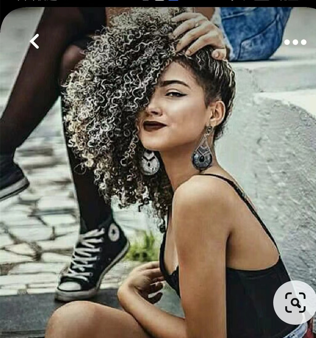 Real hair Grey Kinky curly Ponytail human hair extension Brazilian Virgin Hair Gray Pony tail afro puff one piece Clips Drawstring Ponytails chic hair