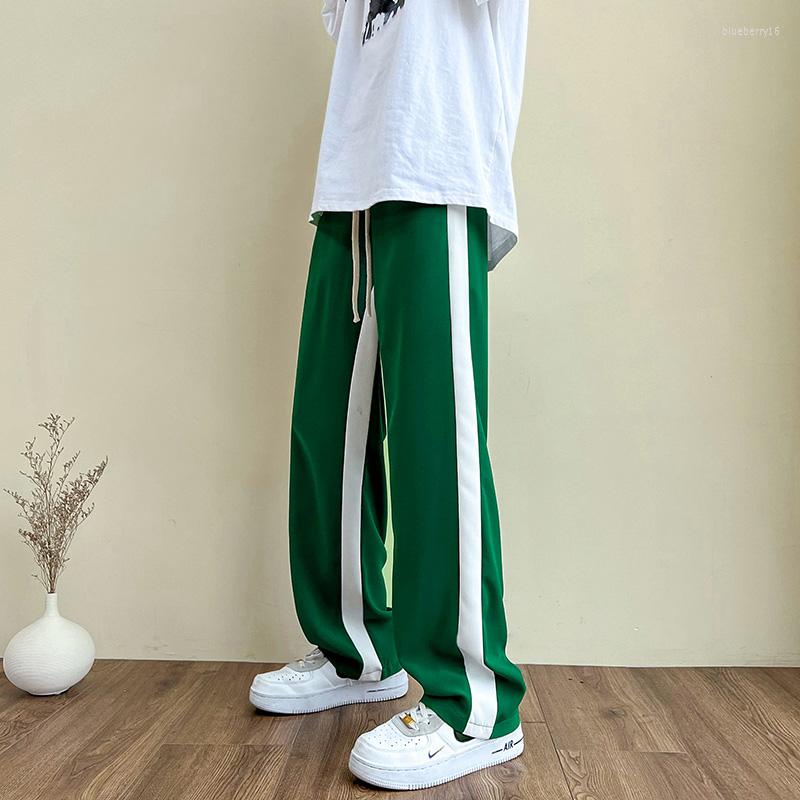 Men's Pants Hitam/Putih/Hijau Ukuran Plus 5XL-S Musim Panas Es Sutra Longgar Kasual Lebar Kaki Celana Pakaian 2023 Mode Sisi Garis, Black
Men's Pants Hitam/Putih/Hijau Ukuran Plus 5XL-S Musim Panas Es Sutra Longgar Kasual Lebar Kaki Celana Pakaian 2023 Mode Sisi Garis, Black