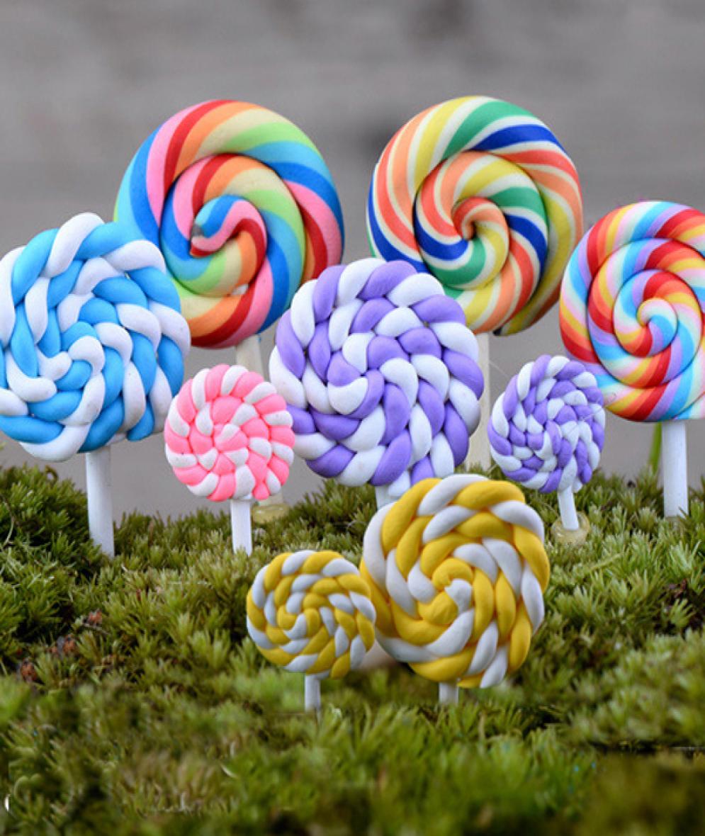 12Pcs Rainbow Lolli… - image