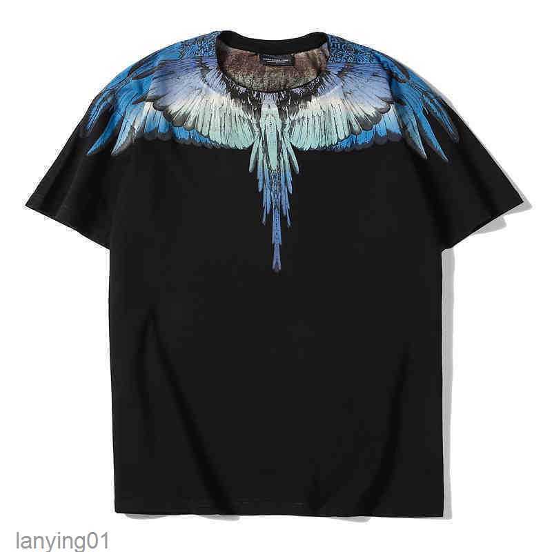 20ss Hip Hop High Street Mb Silver Grey Blue Feather Water Drop Wings Short Sleeve Cotton T-shirt for Men and Women 2s1s1el7c, White
20ss Hip Hop High Street Mb Silver Grey Blue Feather Water Drop Wings Short Sleeve Cotton T-shirt for Men and Women 2s1s1el7c, White